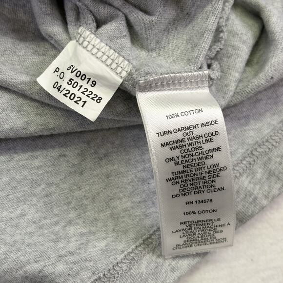 Vineyard Vines Happy Hanukkah Whale Menorah Long Sleeved T Shirt Gray Size XS - Picture 6 of 9